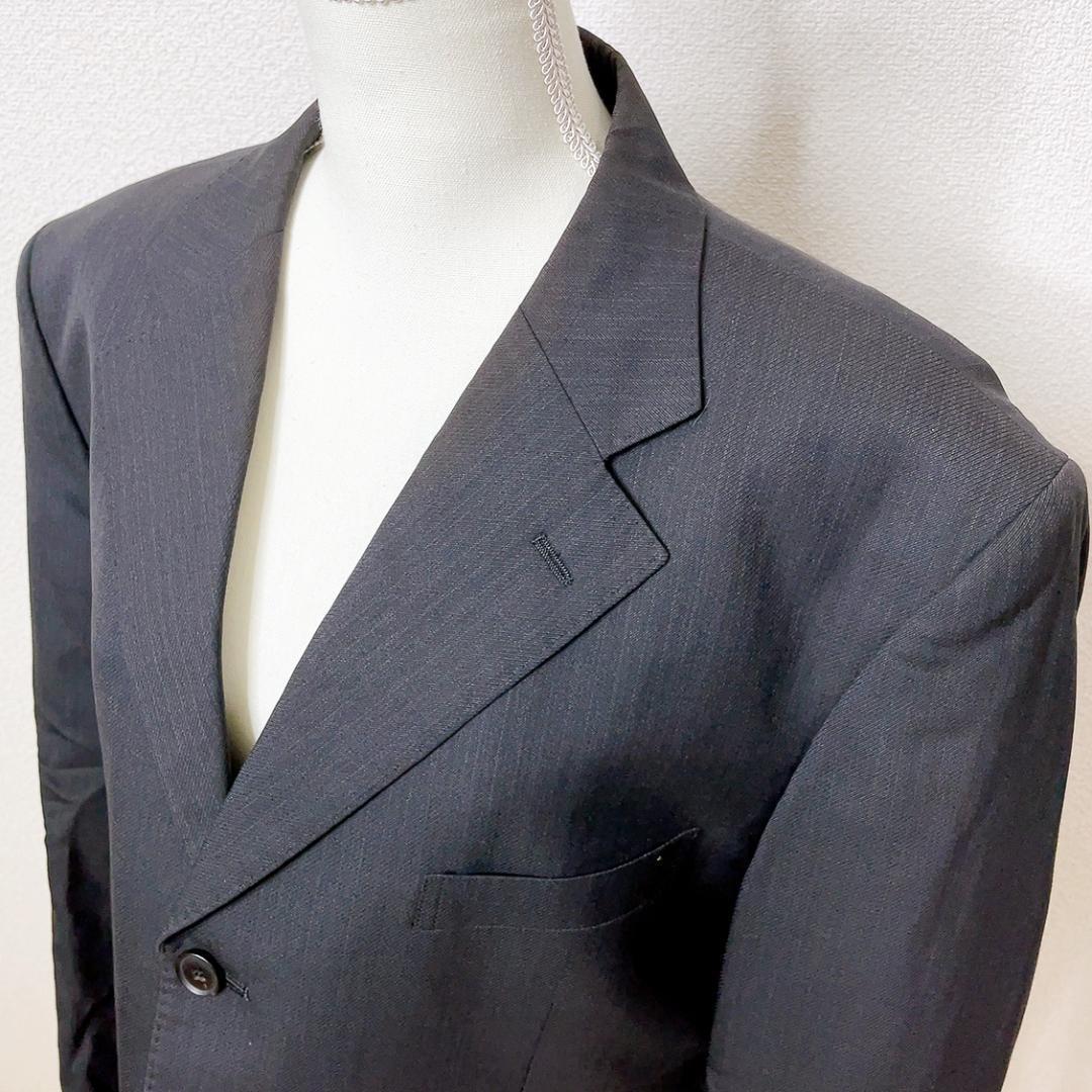 【ROCHI】ロッチ スーツジャケット 大きいサイズ シングル 3つボタン 黒 ビジネス カジュアル オフィス シングルスーツ テーラード_画像3