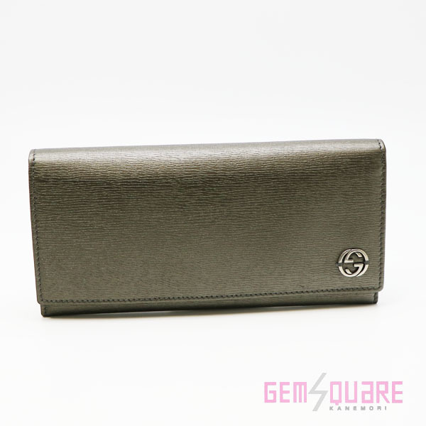 値下げ交渉可】グッチ 財布 GUCCI インターロッキング コンチネンタル
