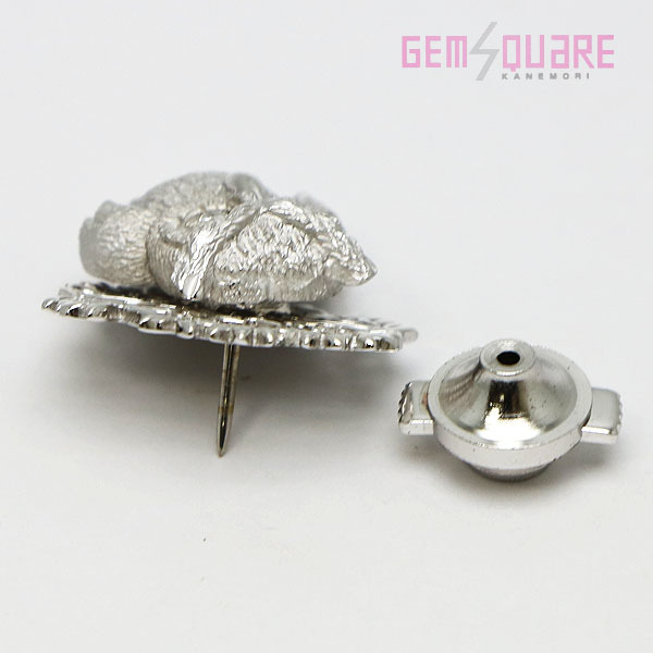 値下げ交渉可】K18WG ダイヤモンド ブローチ D0.07 6.9gフクロウ柄