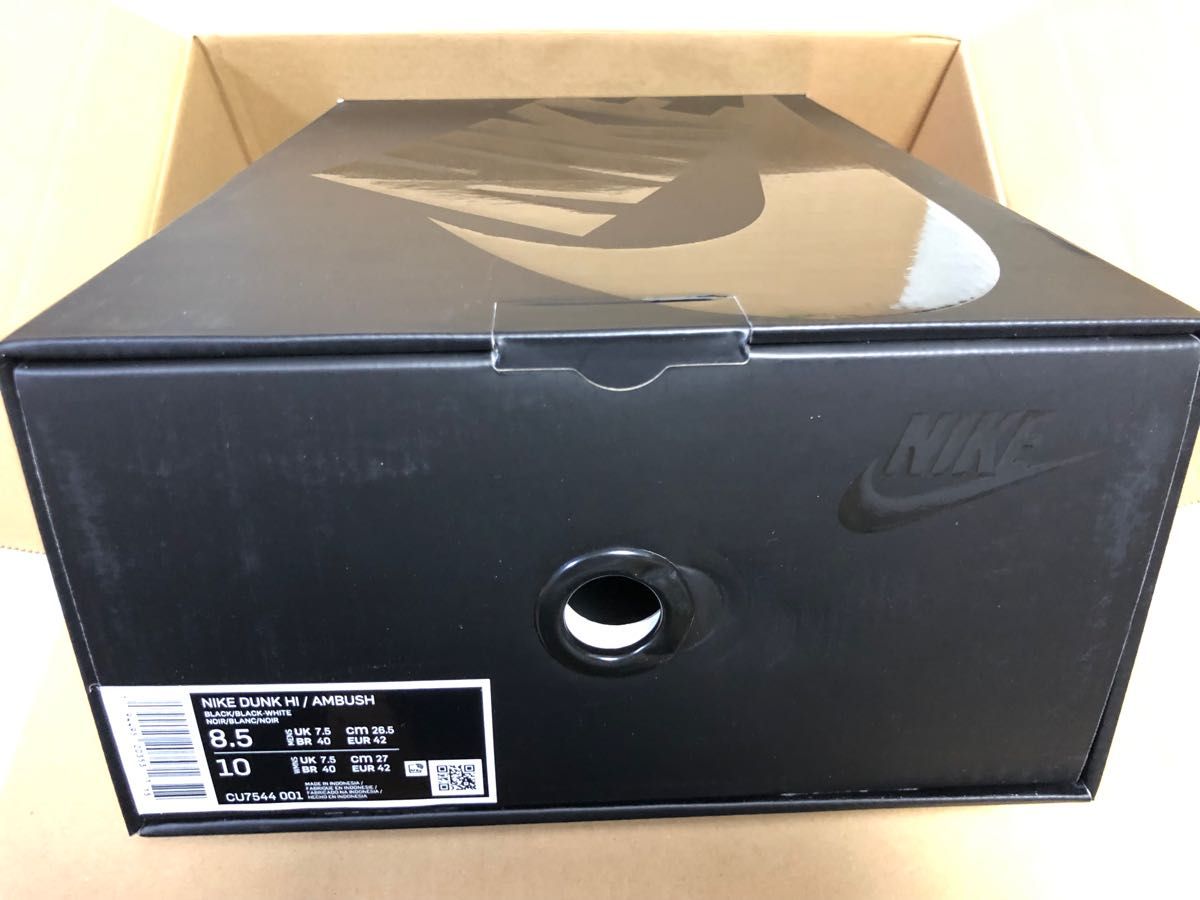 【26.5cm】AMBUSH × Nike Dunk High "Black"