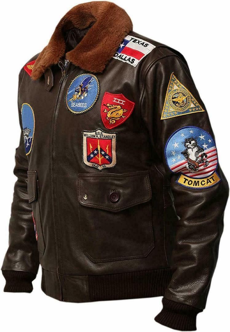 ☆新品未使用☆トップガン☆マーベリック レザージャケット☆トムクルーズ☆Top Gun☆Marverick☆Sサイズ☆各サイズ有_画像2