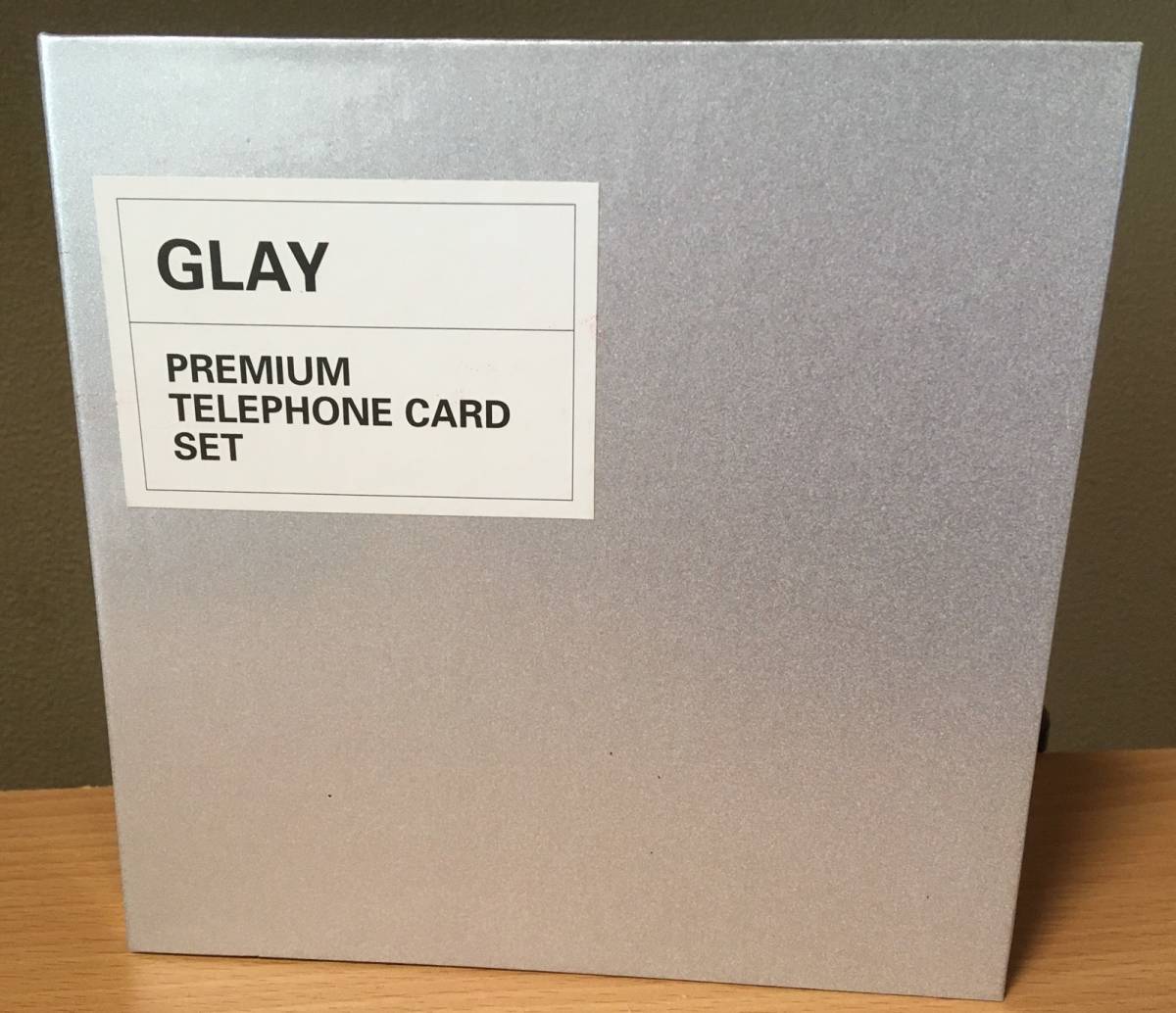 * не использовался * Complete *GLAY premium телефонная карточка комплект 15 листов прекрасный товар 