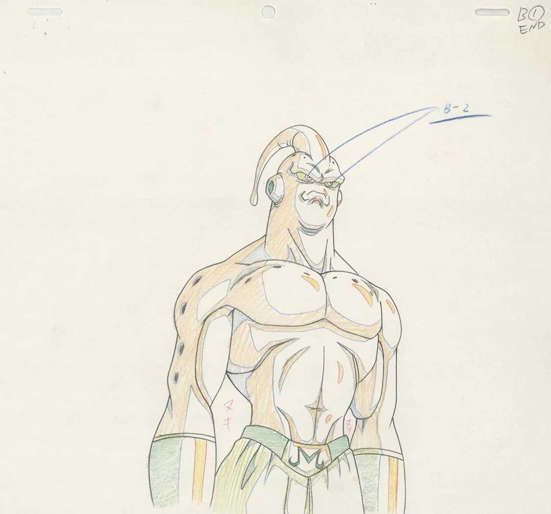 ドラゴンボールZ 魔人ブウ セル画 直筆背景付 - ドラゴンボール ドラゴンボールZ 魔人ブウ セル画 直筆背景付 - ドラゴンボール