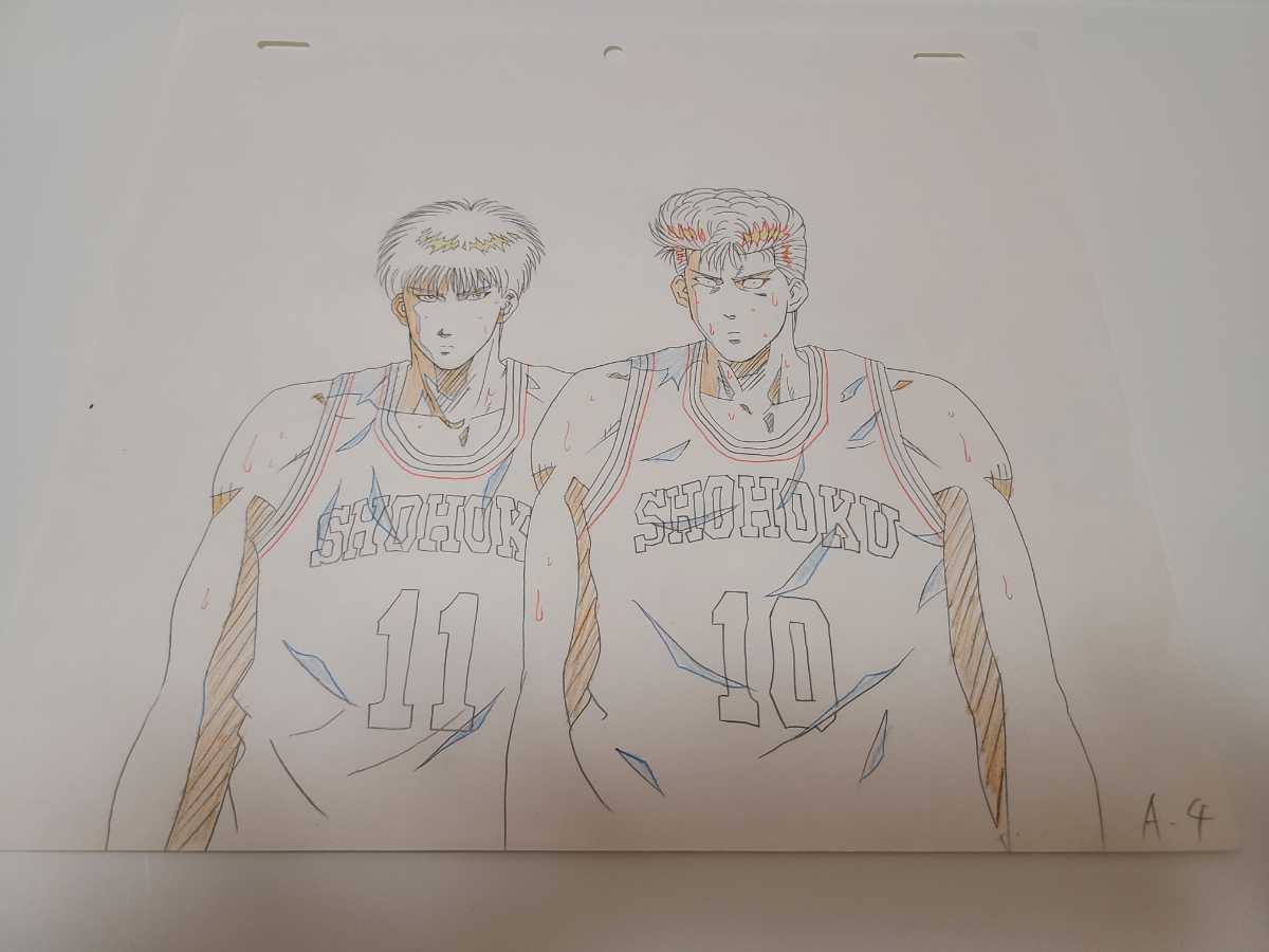 【誠実】 SLAM DUNK　直筆動画　流川楓　桜木花道　ツーショット　スラムダンク　セル画の下絵 スラムダンク