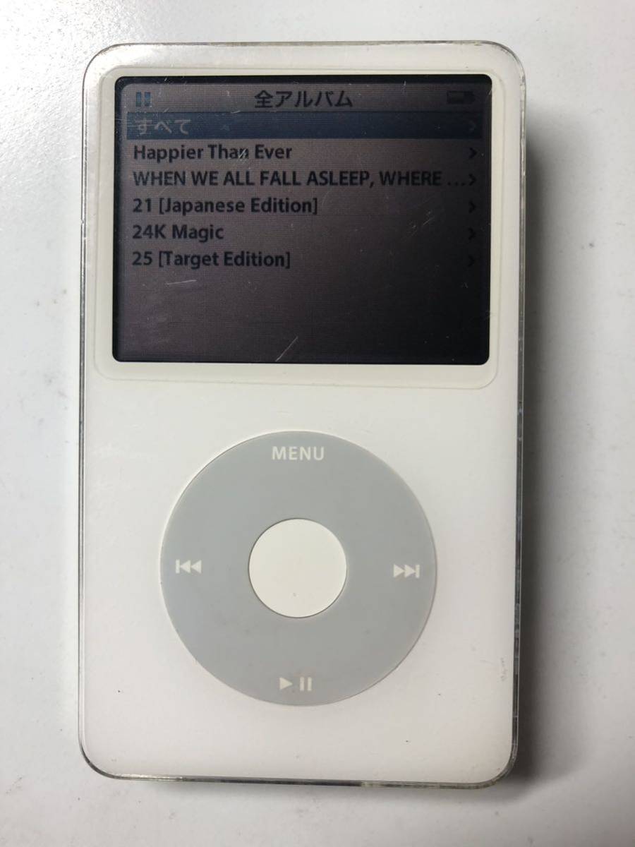 iPod classic 30GB歴代音質良の第5世代 新品バッテリー交換済 iPod classic 30GB歴代音質良の第5世代 新品バッテリー交換済