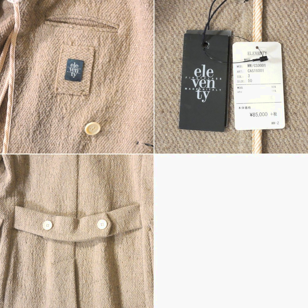 ヤフオク! - 【定価9.3万・新品・50】 eleventy（イレブンテ