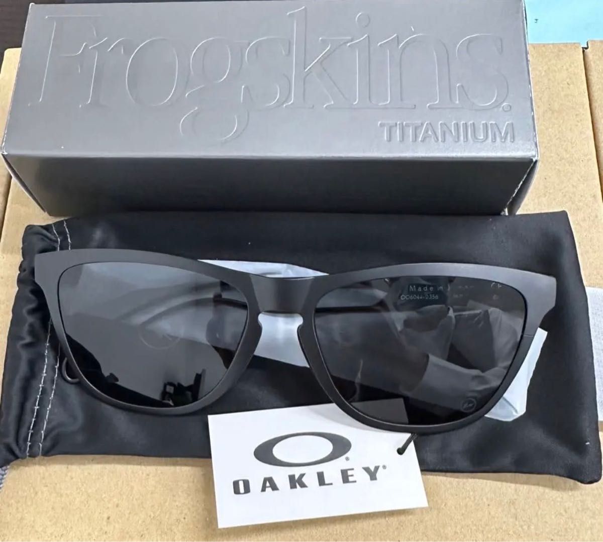 fragment oakley オークリー フラグメント TI Satin Black Titanium