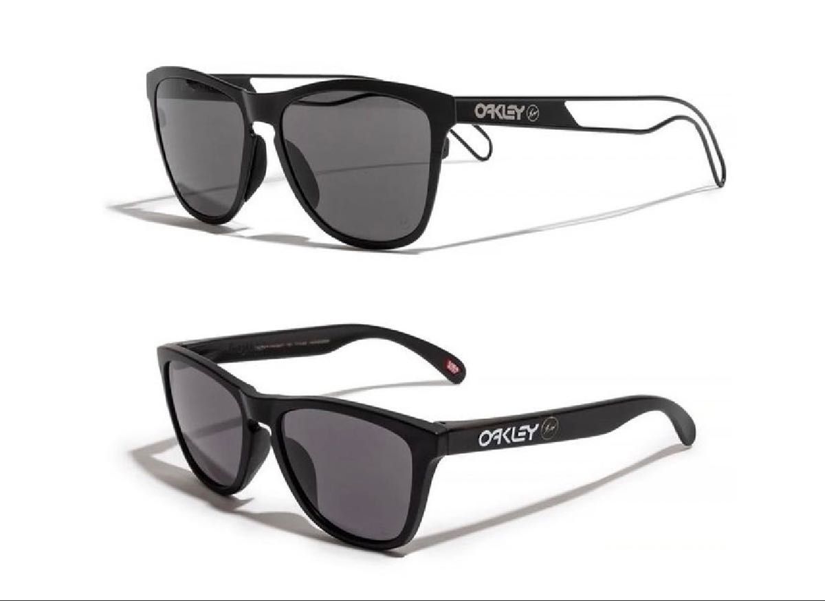 fragment oakley オークリー フラグメント Frogskins Matte Black Laser w