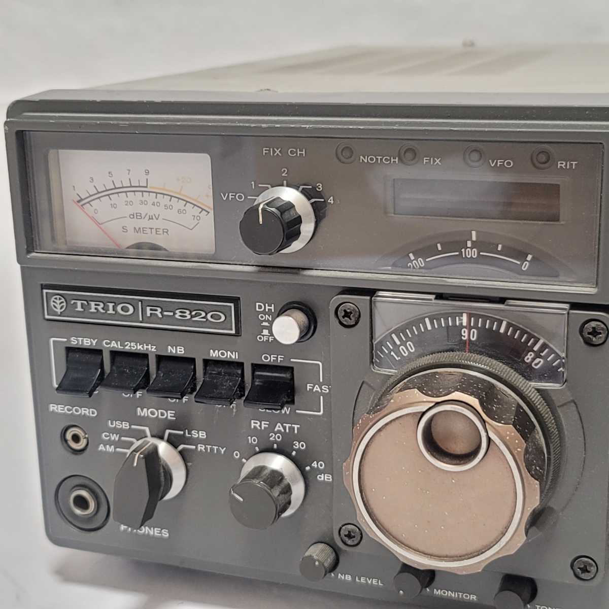 TRIO R-820 コミュニケーションレシーバー Yahoo!オークション - TRIO R-820 受信機 コミュニケーション