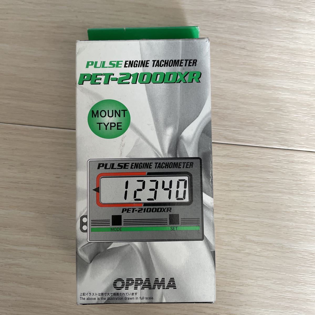 好評即納】 OPPAMA パルスエンジンタコメータ 1個 PET-1100Rの通販はau