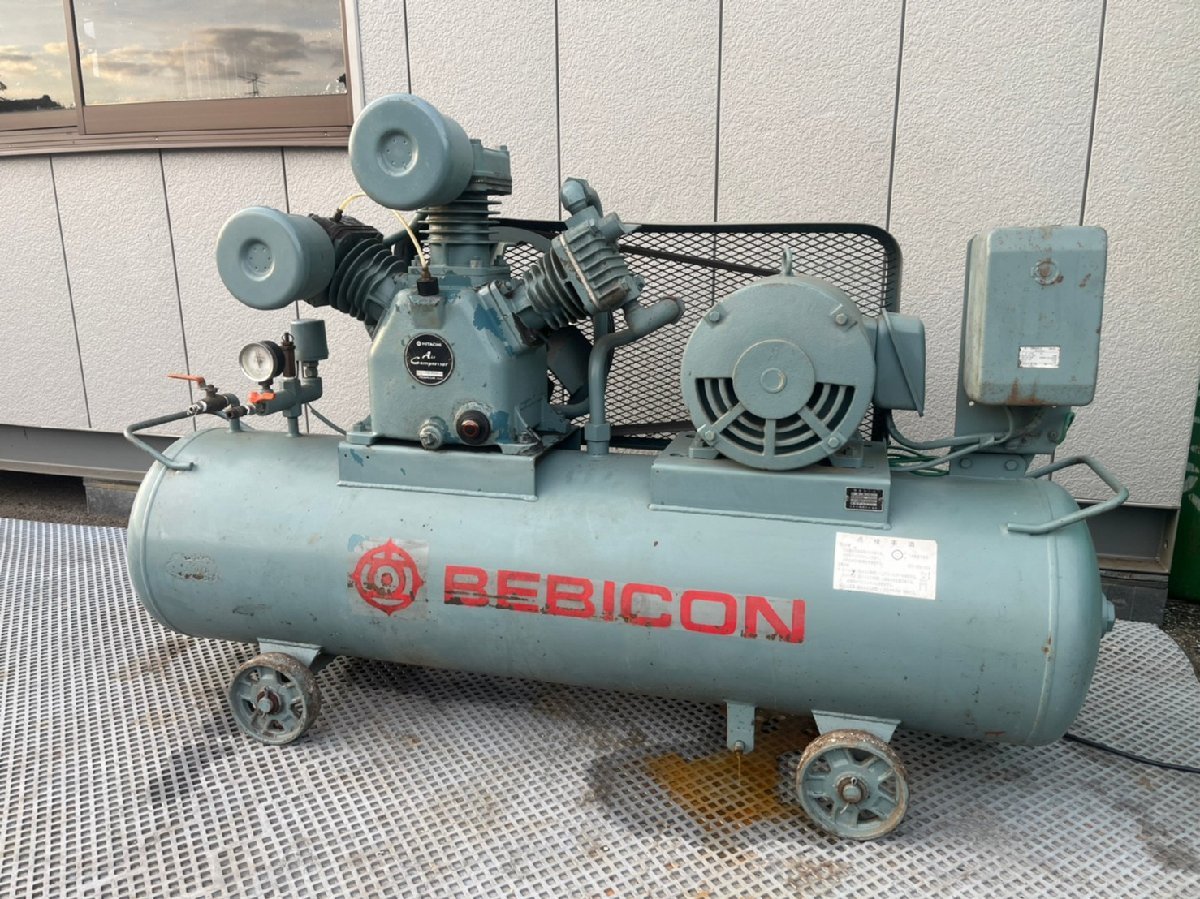 HITACHI/日立 コンプレッサー 5.5P-9.5T タンク容量:170L エアー HITACHI/日立 コンプレッサー 5.5P-9.5T タンク容量:170L エアー