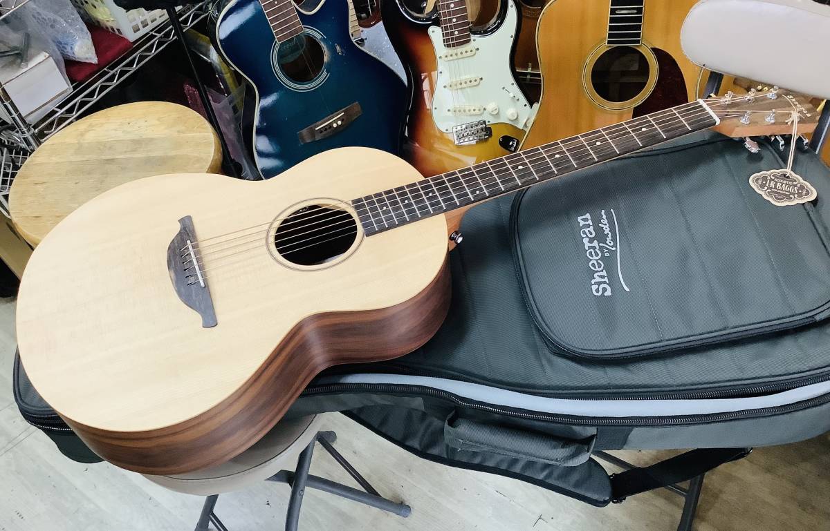 エドシーラン　ギター　Sheeran by Lowden S-02 ローデンギター　マイク付き　ED Sheeran Guitar