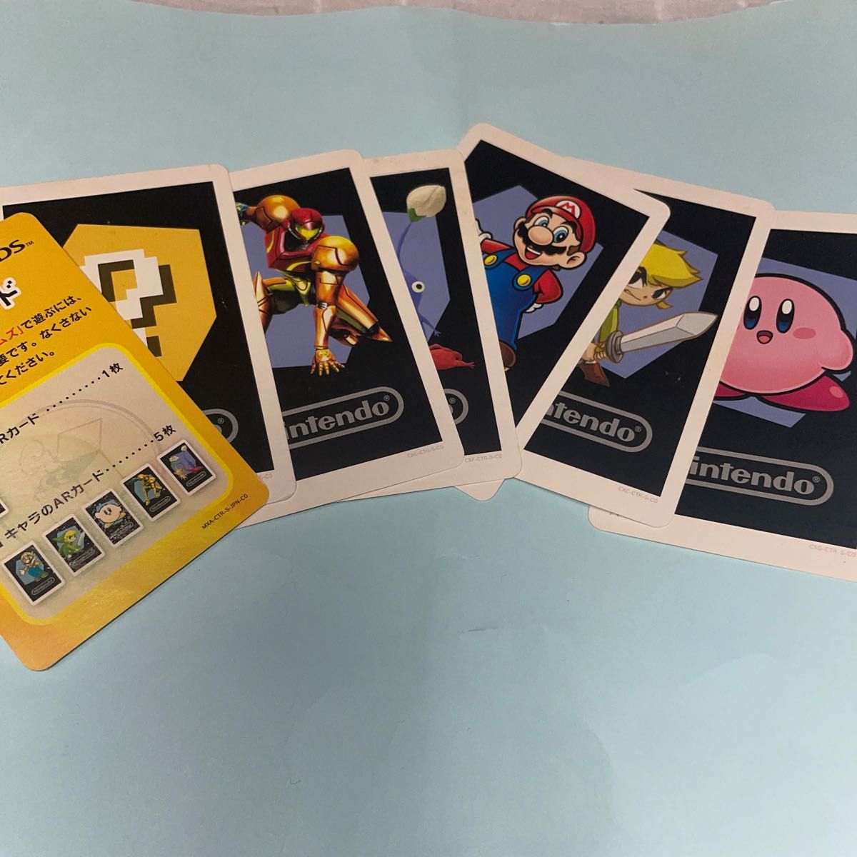 3DS ARカード マリオ カービィ ピクミン ゼルダの伝説 リンク 3DS ARカード マリオ カービィ ピクミン ゼルダの伝説 リンク