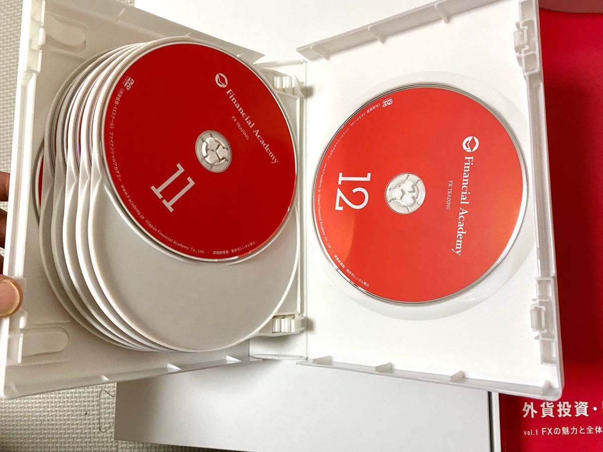 再値下げ】ファイナンシャルアカデミー 外貨投資・FX講座 DVD12枚セット-