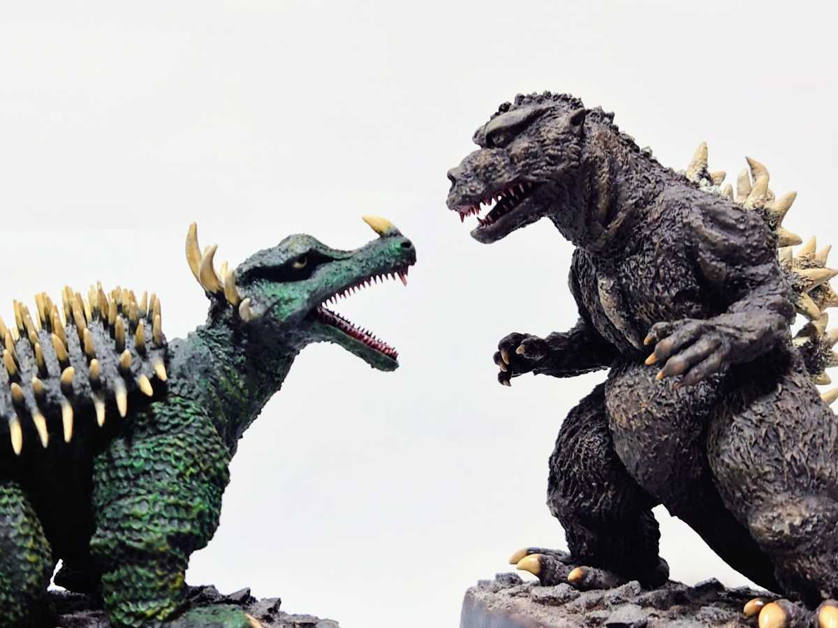 image イマージュ ゴジラ1955 ゴジラの逆襲 ガレージキット【未開封】 Yahoo!オークション - イマージュ image おみやげシリーズ 逆襲