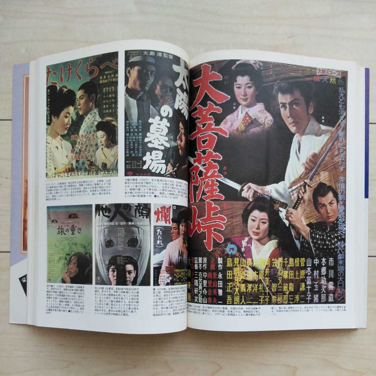 ■『懐かしの日本映畫ポスターコレクション～昭和黃金期日本映畫の全て』日高靖一畫像提供。井上健二編集。平成元年初刷。近代映畫社発行。