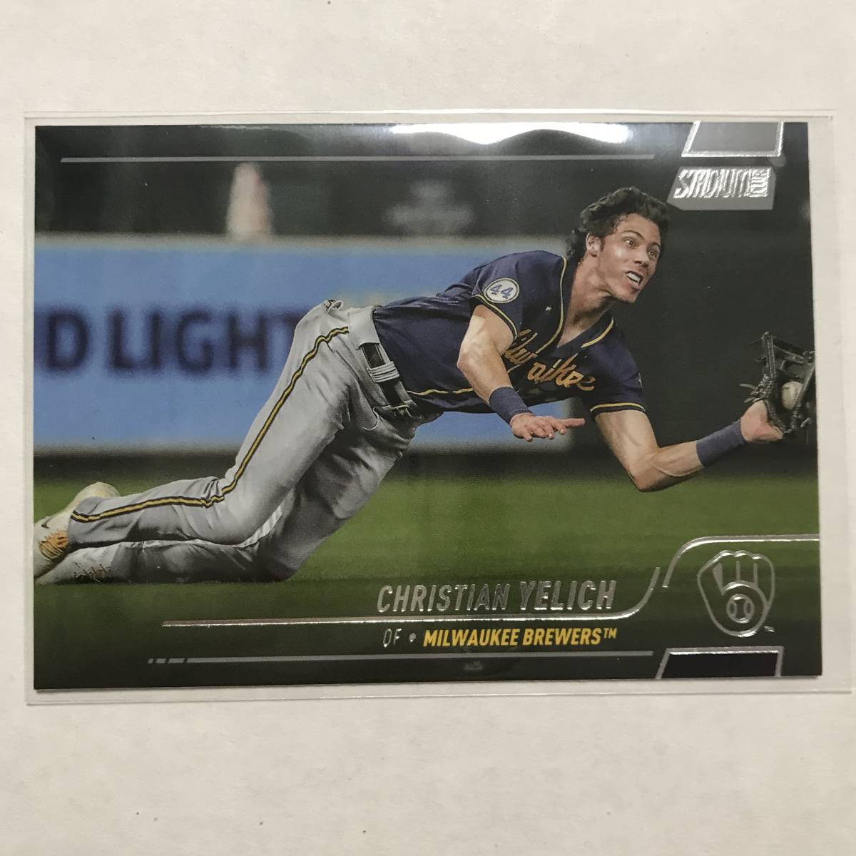 [Christian Yelich] Base(192) [2022 Topps Stadium Club MLB Baseball] (Milwaukee Brewers(MIL))_画像1