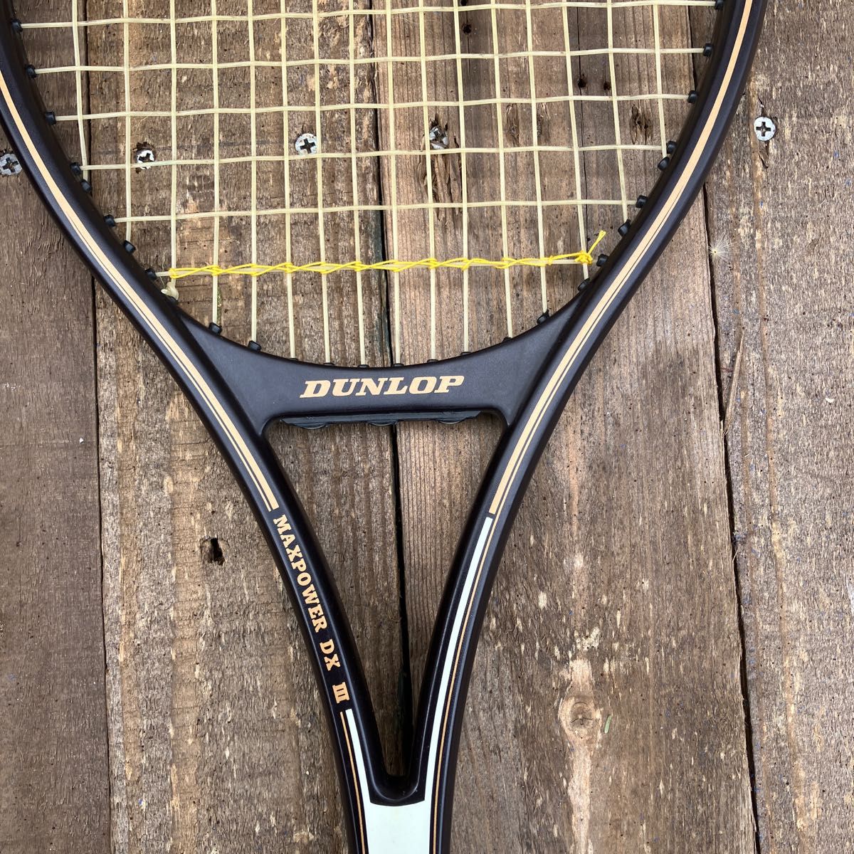ダンロップ　DUNLOP maxpower DX Ⅲ レトロ　ビンテージ　 テニスラケット