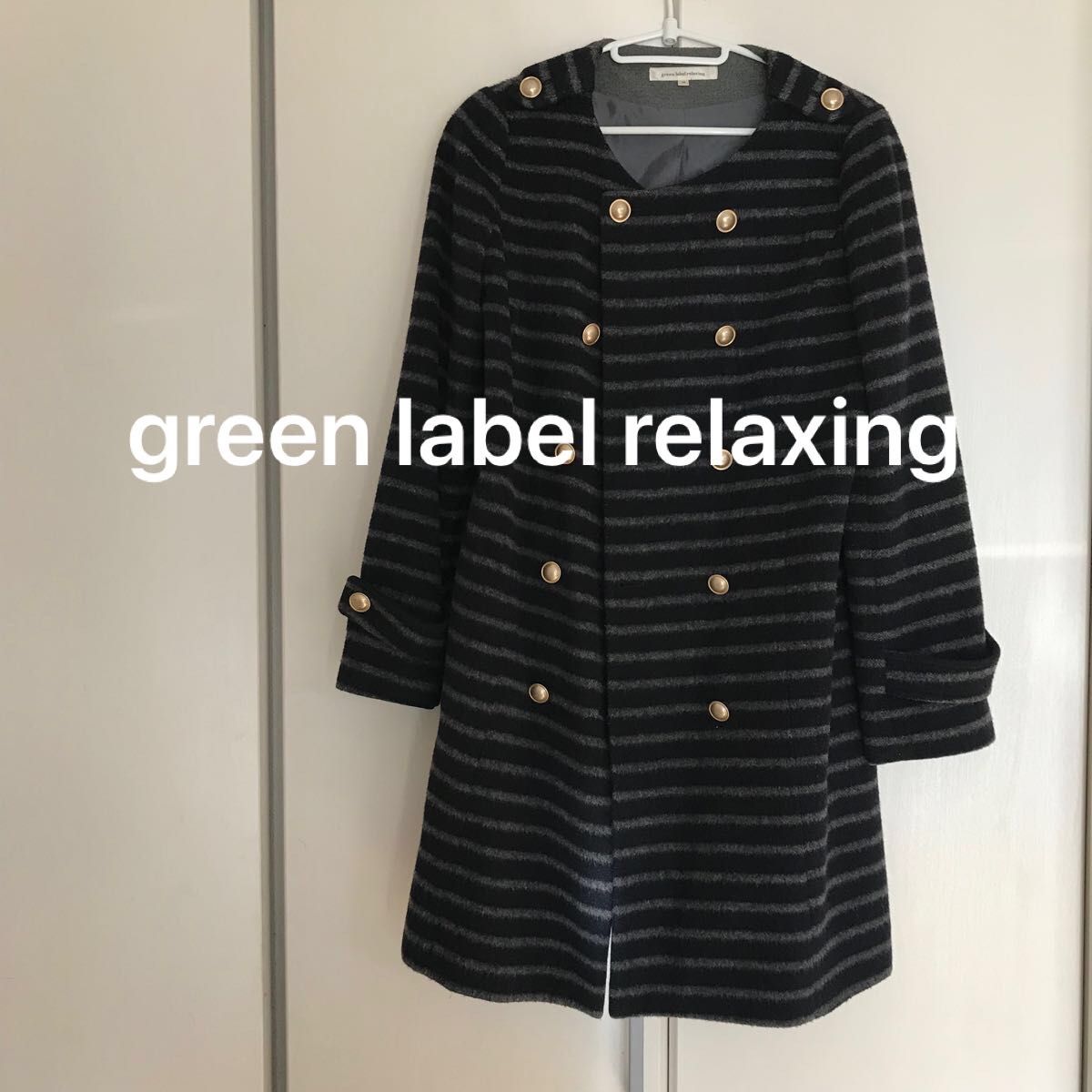 green label relaxingグリーンレーベルリラクシングレディース　コート　春コート