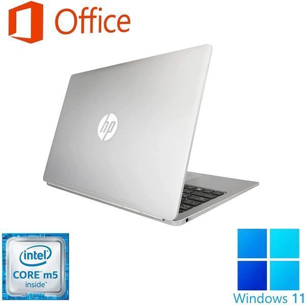 【サポート付き】Folio G1 ノートPC HP Windows11 新品SSD:256GB 新品メモリ：8GB Office2019 & wifi+4.2Bluetoothアダプタ_画像3