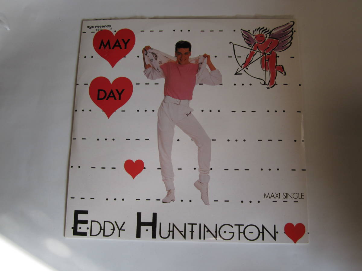 12インチシングルレコード　MAY DAY EDDY HUNTINGTON_画像1