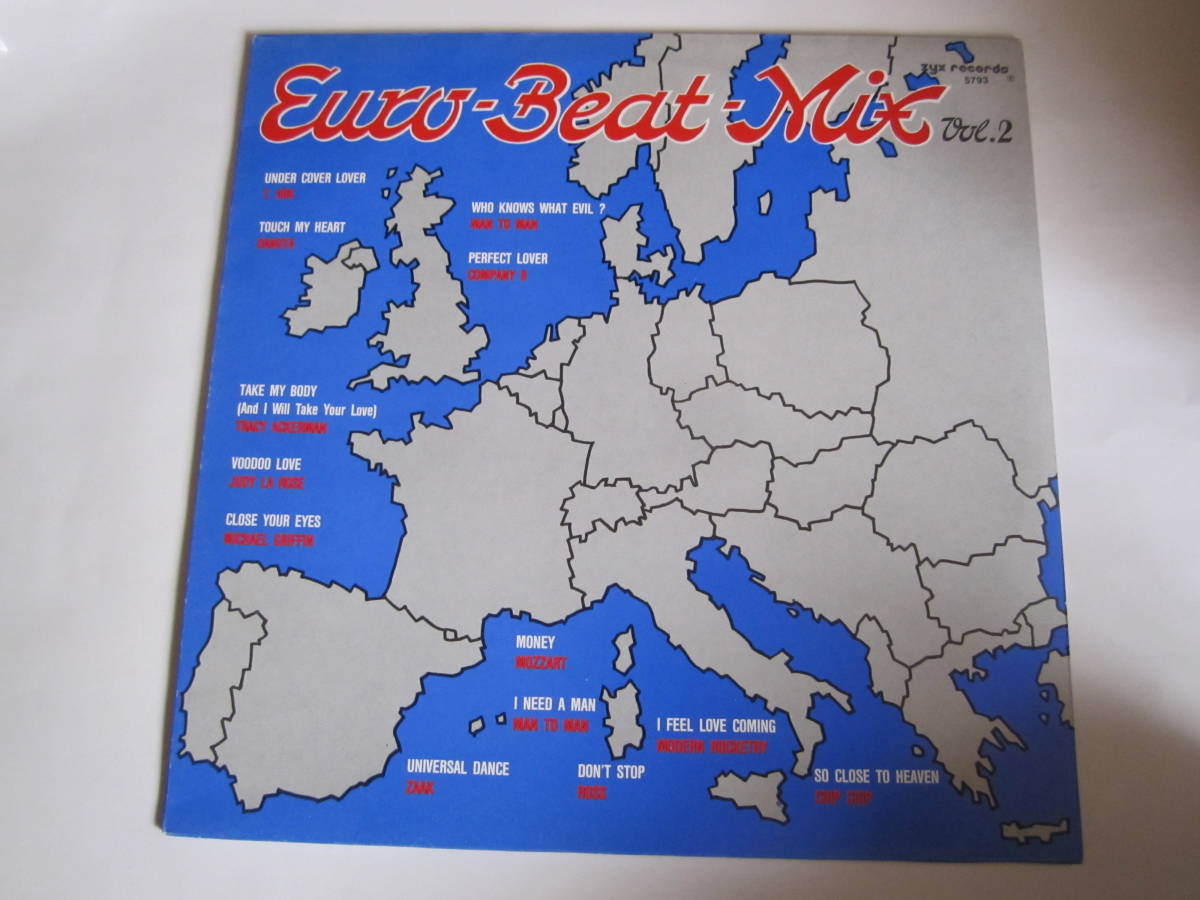 レコードMaxi-Single, 12　Various Euro-Beat-Mix Vol. 2_画像1