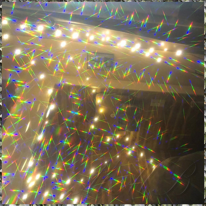 Rainbow Prism 3d Glasses night . glasses romance сhick illumination glass glasses flower fire glasses (13500 radiation shape line ) [ free shipping ]