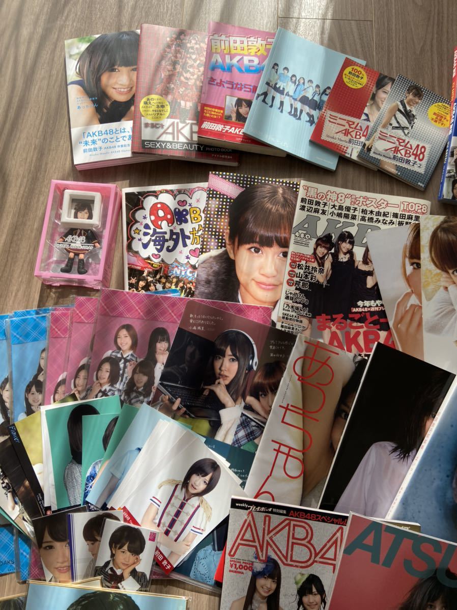 AKB48 グッズ　大量　ポスター　前田敦子　クリアファイル　写真集　写真　うちわ　当時物 下敷_画像5