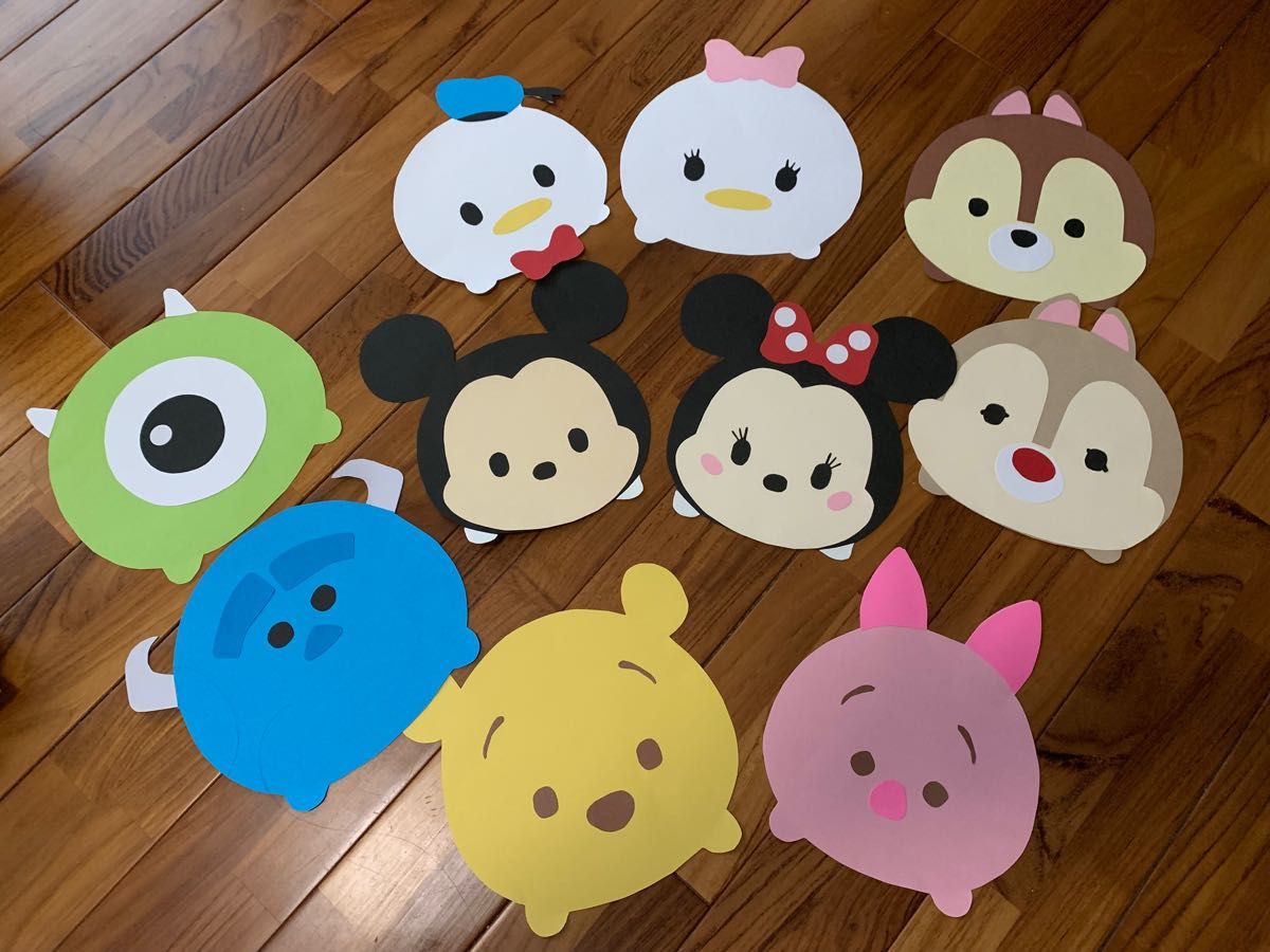 ディズニーツムツム 壁面飾り