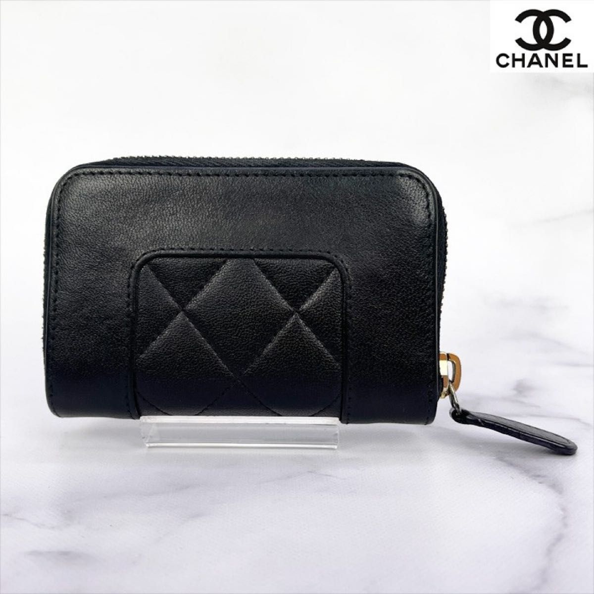 超美品 シャネル CHANEL マドモアゼル コインケース コインパース