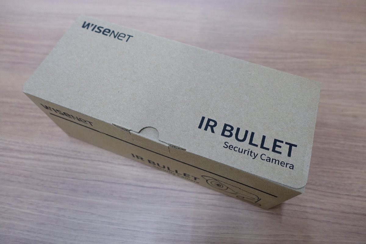 ▲ Wisenet ネットワークカメラ IRバレットカメラ QNO-6012R 未使用_03
