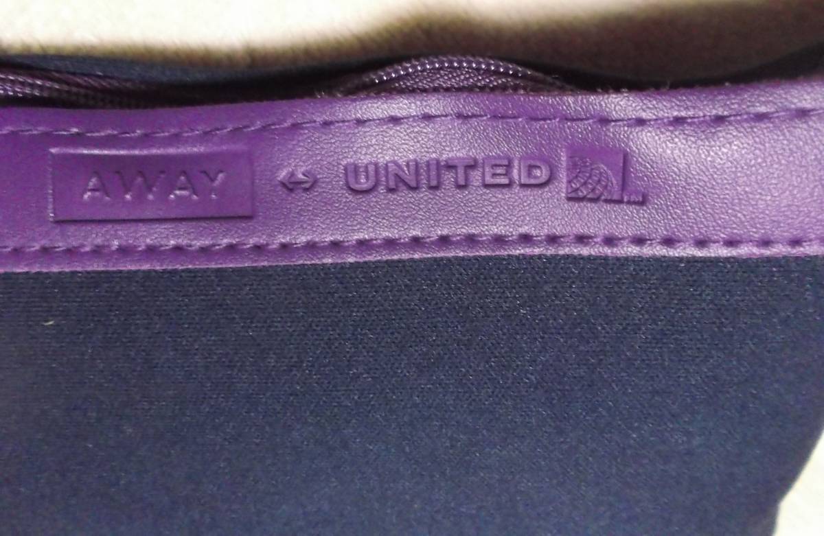 UNITED/ユナイテッド航空×AWAY@コラボアメニティキット/ポーチ UNITED