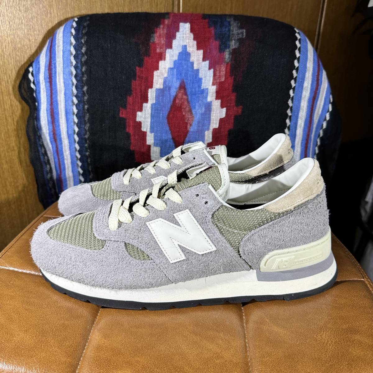 ★新品 未使用 new balance M990 TA1 made in USA 27.5cm US 9.5 / UK 9.0 ニューバランス 米国製 atmos アトモス mita ミタ 992 1300★