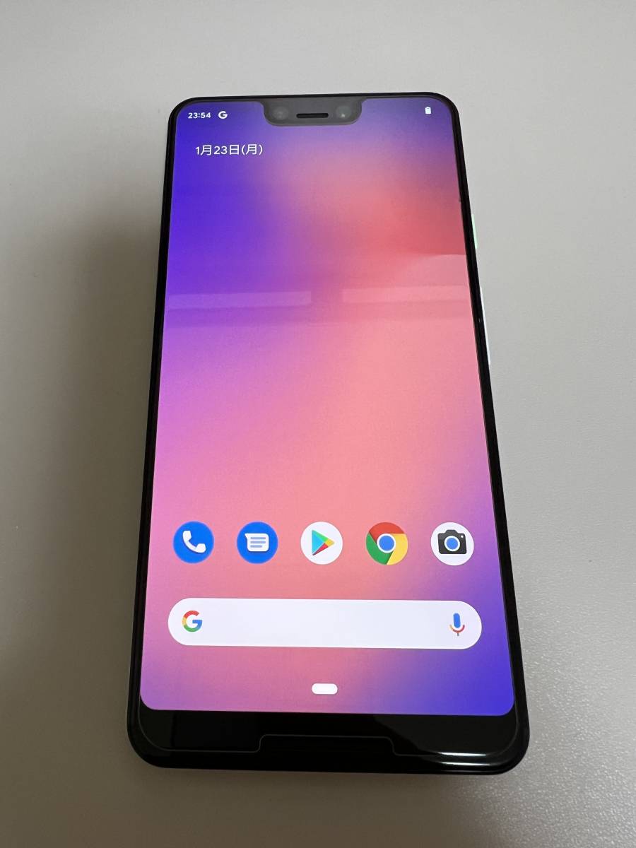 Google Pixel 3 XL 128GB Pixel ピクセル ホワイト SIMロック解除済み ...
