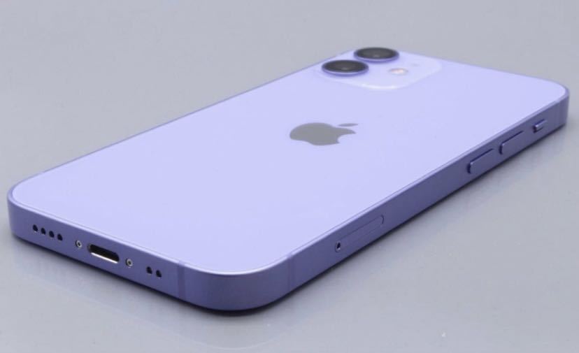 特別セット】Apple iPhone12 mini 64GB Purple バッテリ100%デモ機 P