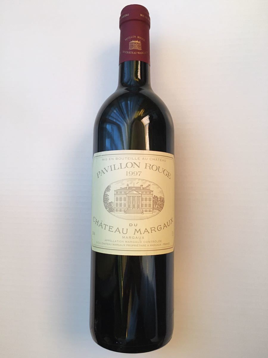 パヴィヨン・ルージュ・デュ・シャトー・マルゴー 1997 赤ワイン ボルドー ラフィット オーブリオン ムートン ラトゥール ポイヤック 