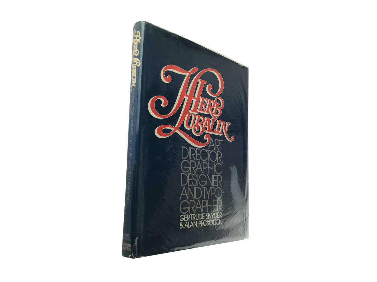 人気 おすすめ EROS Herb Lubalin ハーブ ルバリン ビンテージブック 4