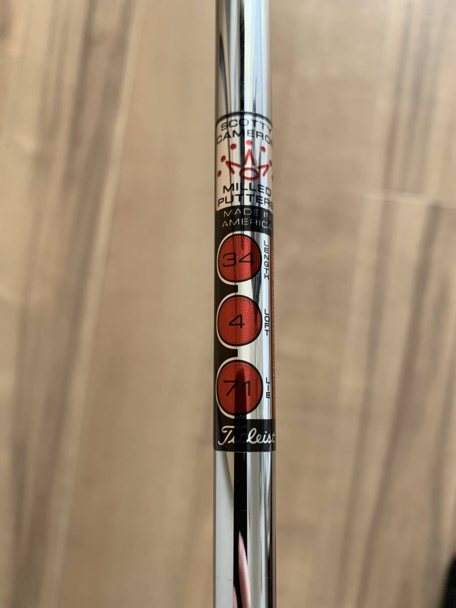 極美品!シュリンク付き フルオリジナル SCOTTY CAMERON STUDIO SELECT