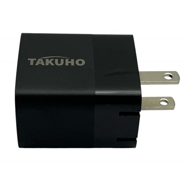 新品 TAKUHO 急速充電器 Type-C 33W (USB-A/USB-C ) iPhone充電器 折りたたみ式 ブラック 1 M Typec充電ケーブル付き_画像1
