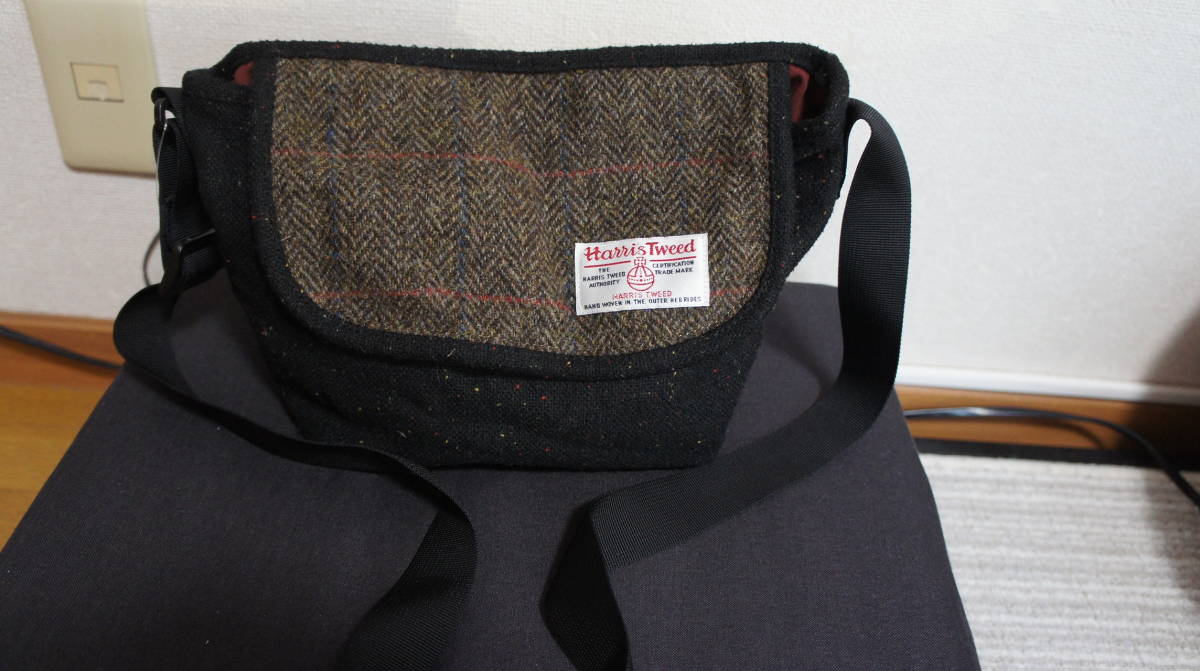 美品★ハリスツイード★Harris Tweed★ショルダー★バッグ_画像1