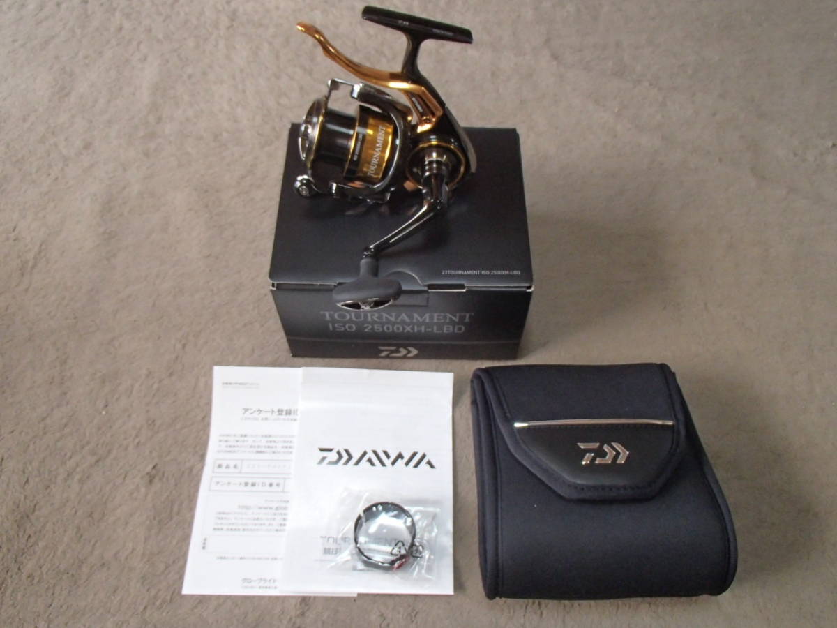 Daiwa(ダイワ)22 トーナメント ISO 2500XH-LBD 新品未使用 univ-azteca