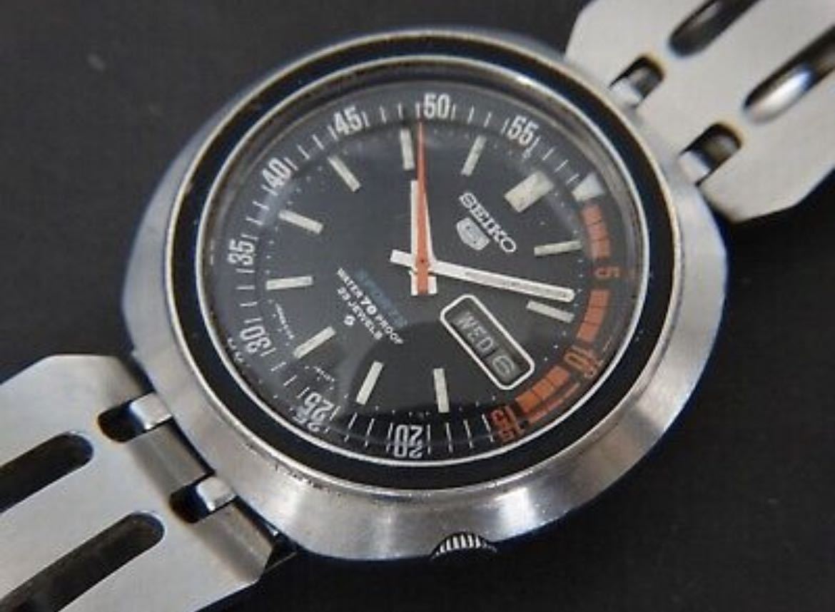1969年 SEIKO セイコー 5スポーツ 6106-6410 UFO アクセサリー、時計 ブランド腕時計 セイコー アクセサリー、時計  ブランド腕時計 セイコー オンラインオファー 