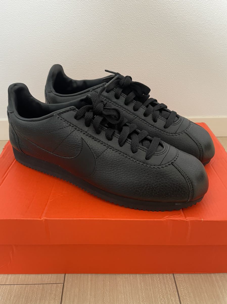 超希少】ナイキ クラシック コルテッツ レザー トリプルブラック NIKE