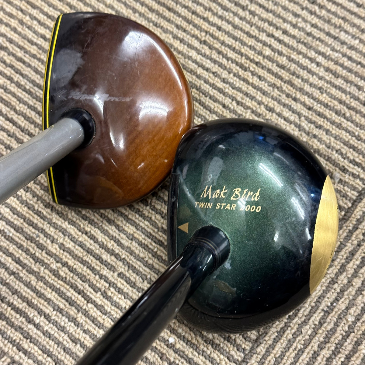 NITTAX mak bird twin star パークゴルフクラブ 中古 全長84Cm