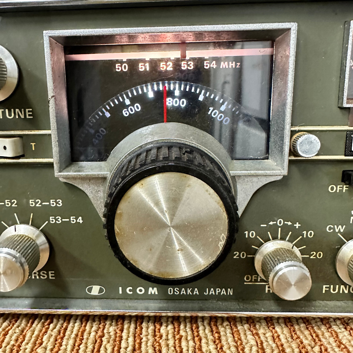 M026 当時物 ICOM IC-71 アマチュア無線機器 オールモード アイコム