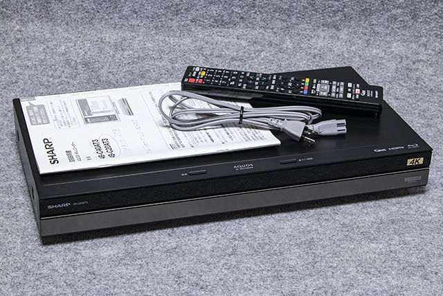 大きな取引 シャープ ブルーレイレコーダー 2TB 3チューナー 4K
