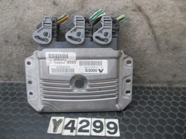  Renault Kangoo KWK4M engine computer -CPU K4M mileage 133571Km No.Y4299