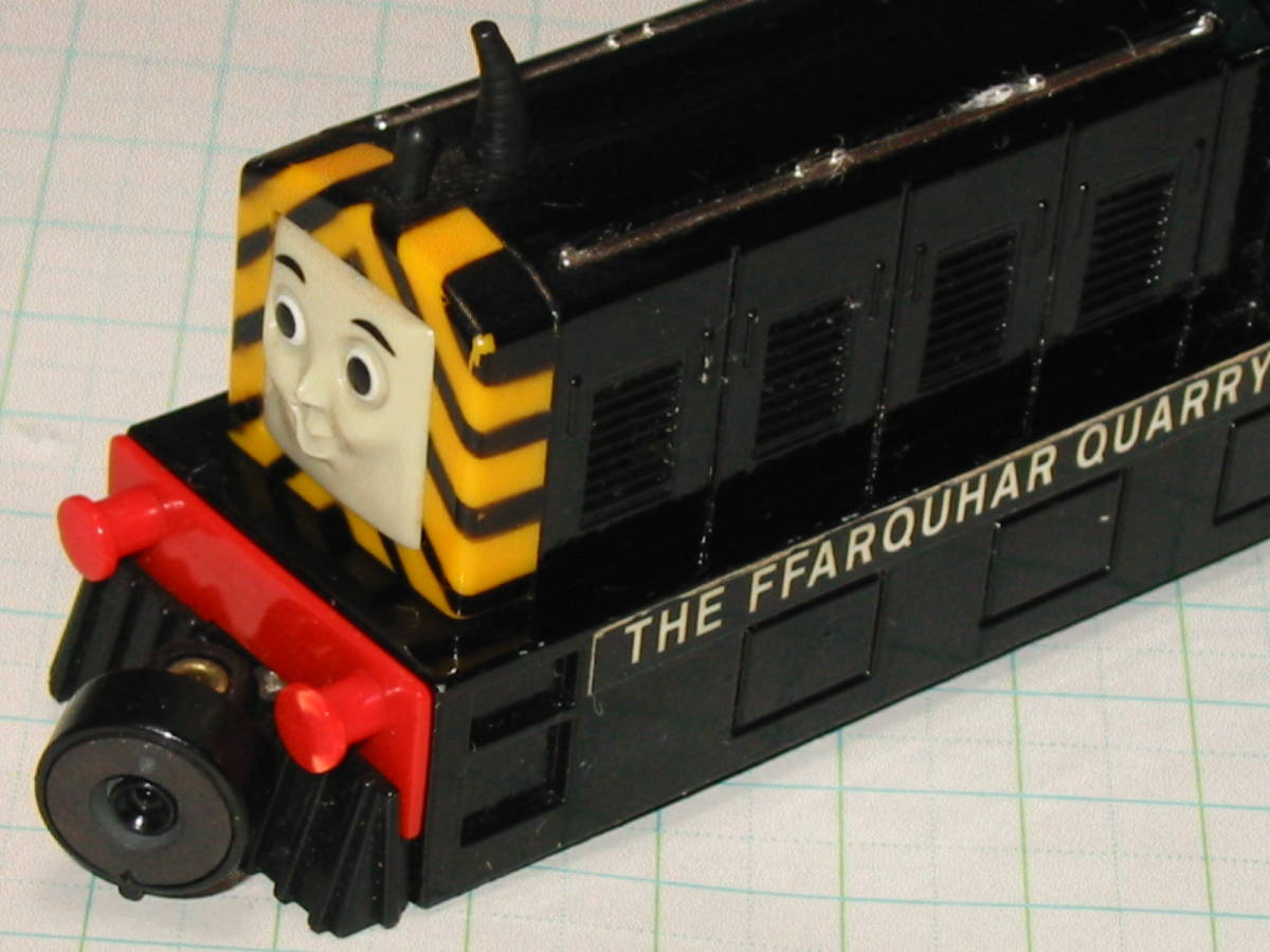 バンダイ★ダイキャスト きかんしゃトーマス エンジンコレクションシリーズ 「メイビス MAVIS」THE FFARQUHAR QUARRY CO.LTD. 日本製_画像9