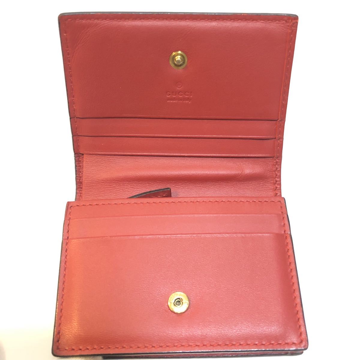 GUCCI グッチ GG スプリーム チェリー コンパクト財布 | www.bpm.pt