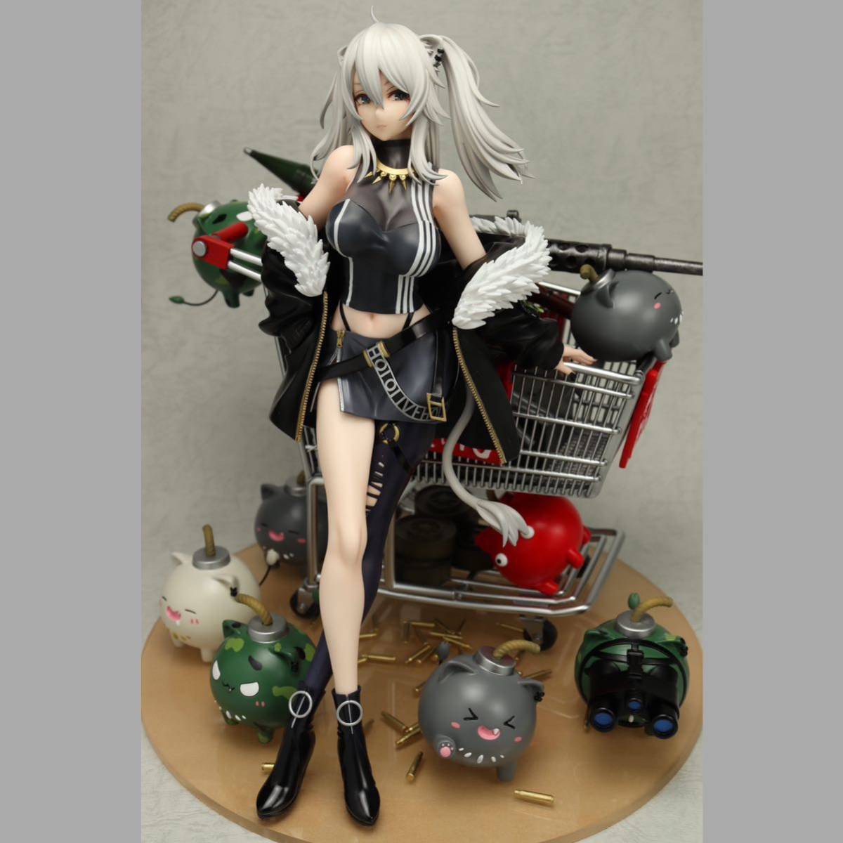 新品未開封】1/7 獅白ぼたん ガレージキット ホロライブ フジヤマ